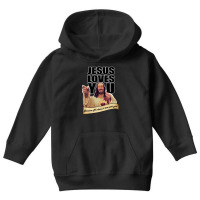 Jesus Doesn't Live With You Youth Hoodie | Artistshot