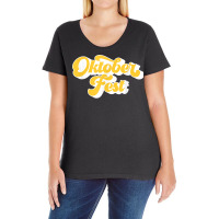 Oktoberfest Themed Design, Party Gift Idea Oktoberfest Beer T Shirt Ladies Curvy T-shirt | Artistshot