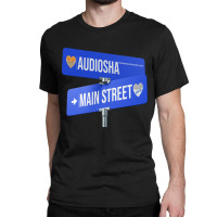 Audiosha Main Street Surplus Pullover Hoodie Classic T-shirt. By Artistshot