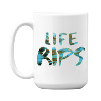 Life Rips Chris D_elia Congratulations Podcast Blue Colorway 15 Oz Coffee Mug | Artistshot