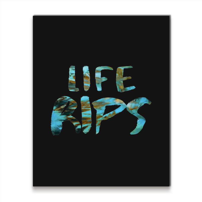 Life Rips Chris D_elia Congratulations Podcast Blue Colorway Metal Print Vertical | Artistshot