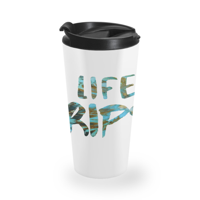 Life Rips Chris D_elia Congratulations Podcast Blue Colorway Travel Mug | Artistshot