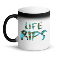 Life Rips Chris D_elia Congratulations Podcast Blue Colorway Magic Mug | Artistshot