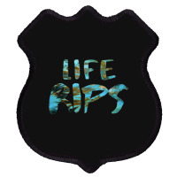 Life Rips Chris D_elia Congratulations Podcast Blue Colorway Shield Patch | Artistshot