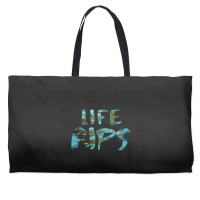 Life Rips Chris D_elia Congratulations Podcast Blue Colorway Weekender Totes | Artistshot