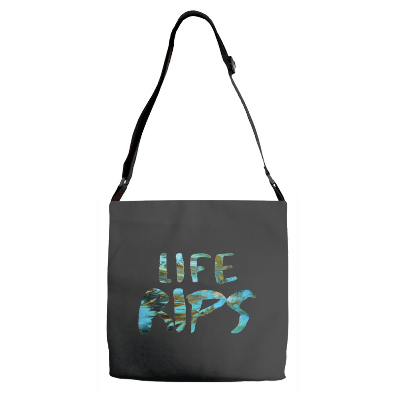 Life Rips Chris D_elia Congratulations Podcast Blue Colorway Adjustable Strap Totes | Artistshot