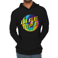 Life Rips Chris D_elia Congratulations Podcast Tie Dye Color Way Lightweight Hoodie | Artistshot