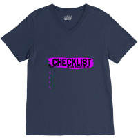 Cheklisht V-neck Tee | Artistshot