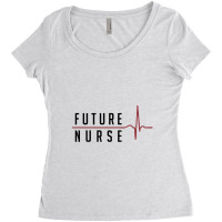 Future Nurse Women's Triblend Scoop T-shirt | Artistshot