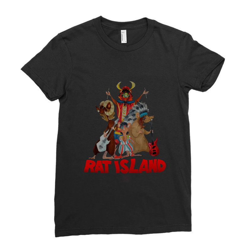 Rat Island Ladies Fitted T-Shirt by AlisonPayne | Artistshot