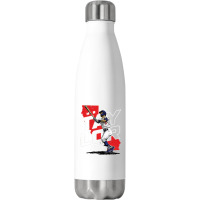 Chris Taylor Player Map Stainless Steel Water Bottle | Artistshot