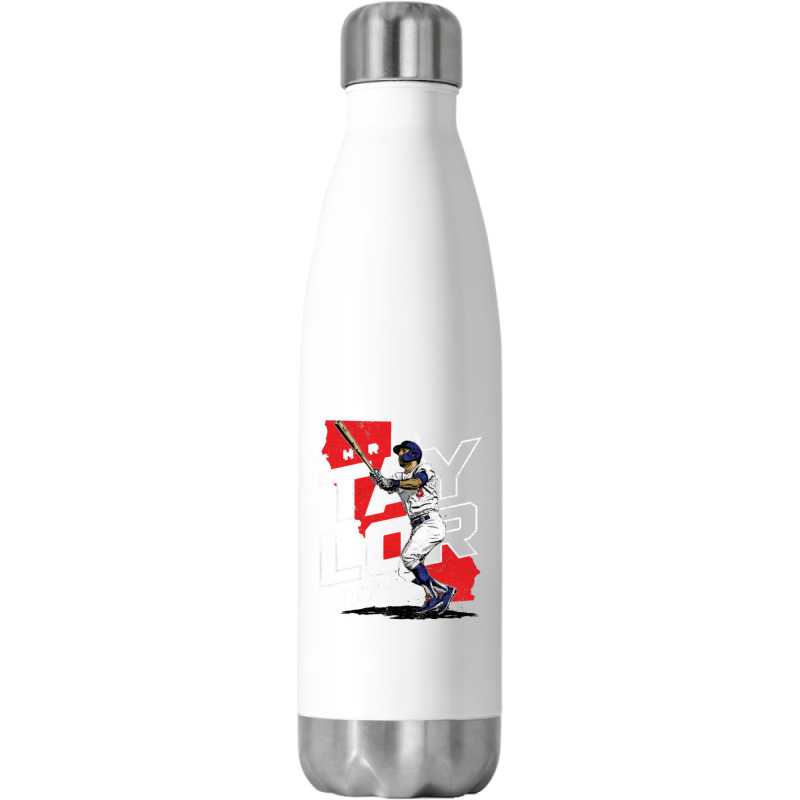 Chris Taylor Player Map Stainless Steel Water Bottle | Artistshot