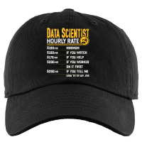 Data Scientist Hourly Rate   Funny Data Analytics Kids Cap | Artistshot