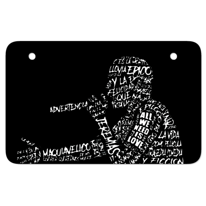 Canserbero Atv License Plate | Artistshot