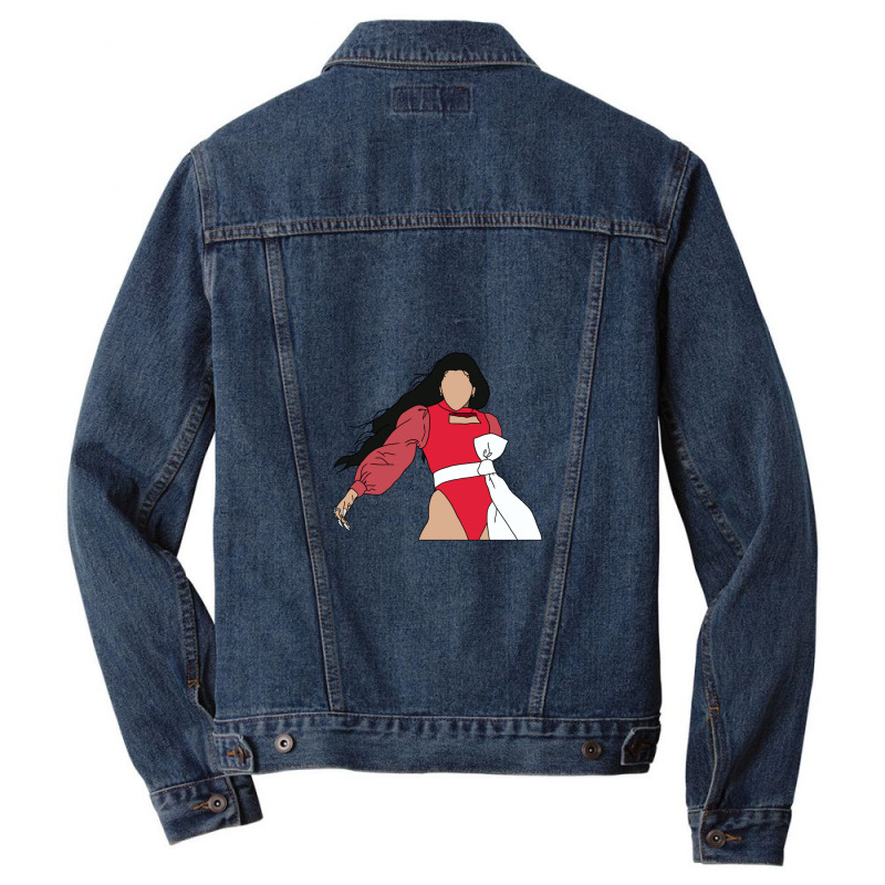 Rosalía Latin Grammys 2019 Outline Men Denim Jacket by SteveMartindale | Artistshot