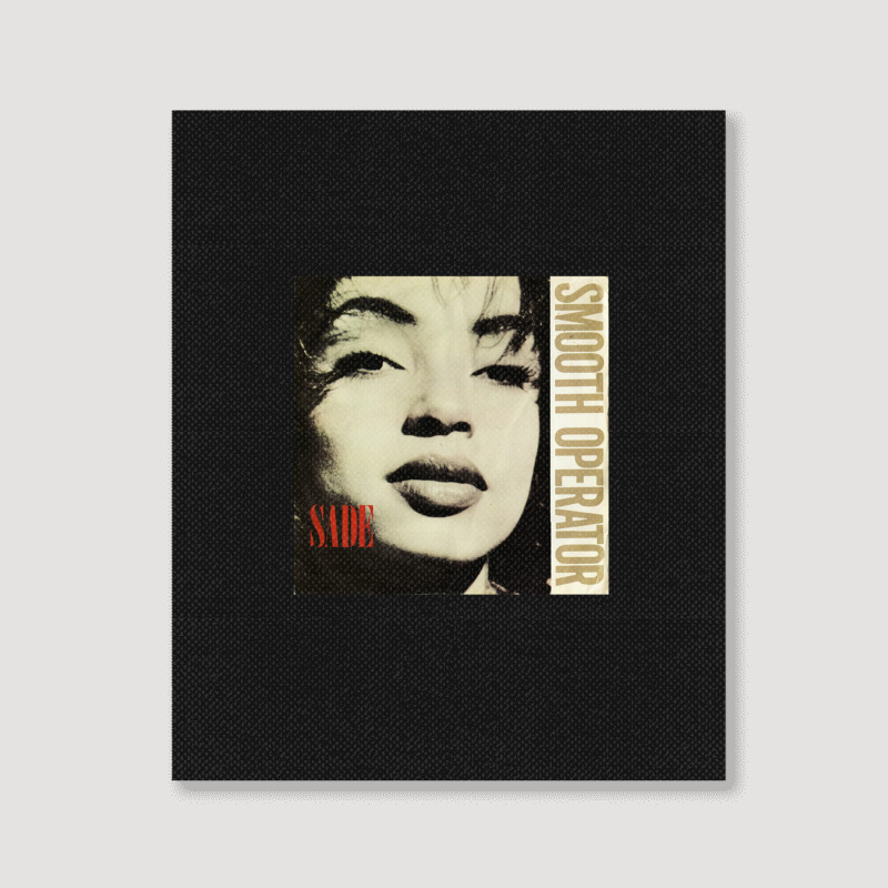 Sade Smooth Operator Printed Portrait Canvas Print | Artistshot