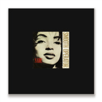 Sade Smooth Operator Printed Metal Print Square | Artistshot