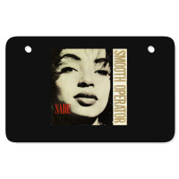 Sade Smooth Operator Printed Atv License Plate | Artistshot