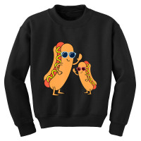 Cool Franks Sausages Weiner Fast Food Sunglasses Hot Dog Youth Sweatshirt | Artistshot