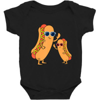 Cool Franks Sausages Weiner Fast Food Sunglasses Hot Dog Baby Bodysuit | Artistshot