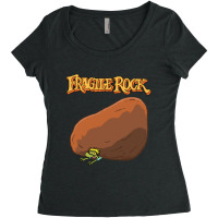 Fragile Rock Women's Triblend Scoop T-shirt | Artistshot