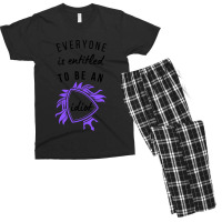 Everyone Is Entitled To Be An Idiot Men's T-shirt Pajama Set | Artistshot