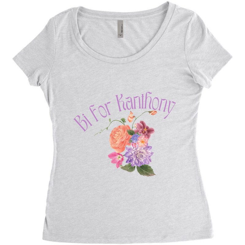 Bi For Kanthony Women's Triblend Scoop T-shirt by HEATHERSTAATS | Artistshot