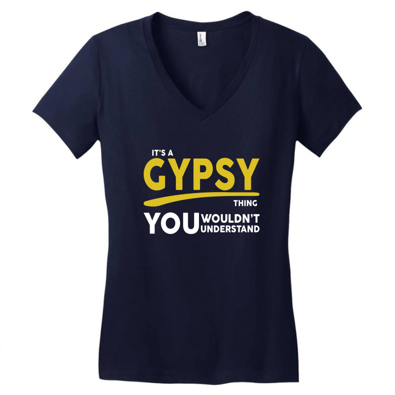 It's A Gypsy Thing Women's V-Neck T-Shirt by tshiart | Artistshot