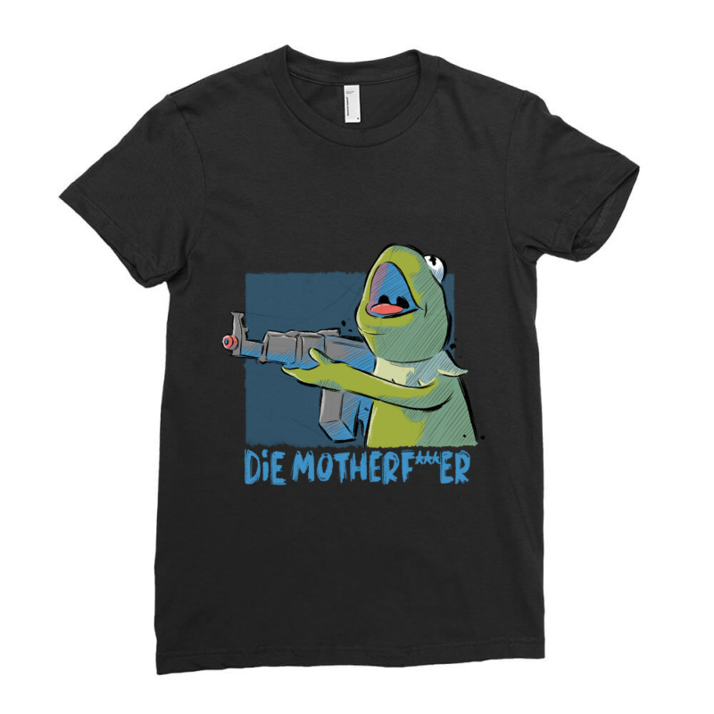 Frog Gun Ladies Fitted T-Shirt by Kenruhaea79 | Artistshot