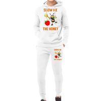 Show Me The Honey Rosh Hashanah Apple Honey Bee Jewish T Shirt Hoodie & Jogger Set | Artistshot