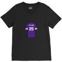 Alexander Mattison Jersey 1 V-neck Tee | Artistshot