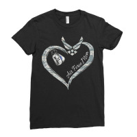 Proud Air Force Mom Us Air Force Air Force Family Usaf Tee T Shirt Ladies Fitted T-shirt | Artistshot