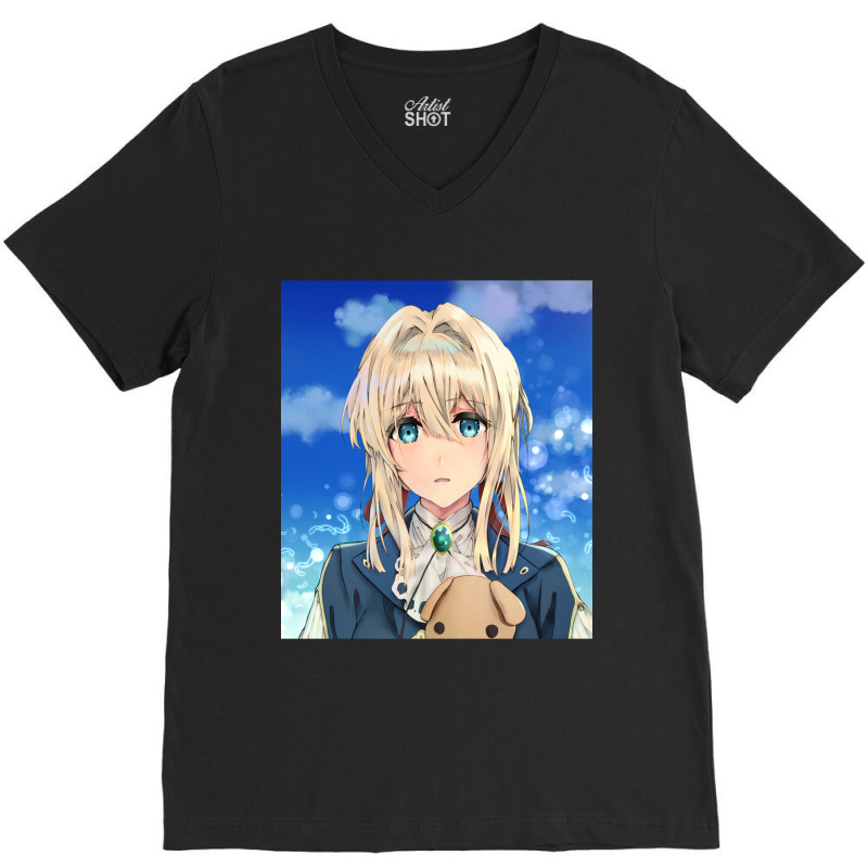 Violet Evergarden V-neck Tee | Artistshot