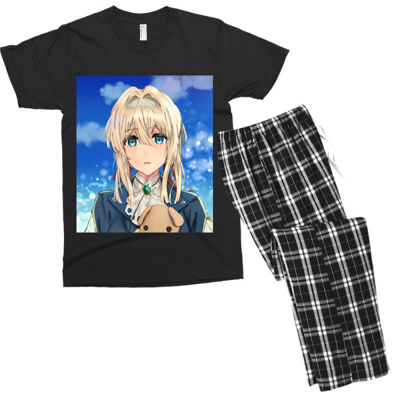 Violet Evergarden Men's T-shirt Pajama Set | Artistshot