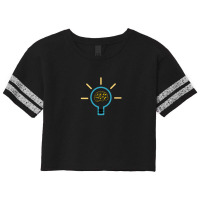 Brain Light Scorecard Crop Tee | Artistshot