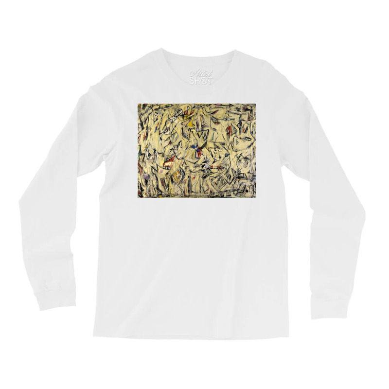 Willem Abstract Expressionism Long Sleeve Shirts | Artistshot