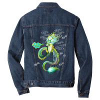 Asian Dragon Oriental Chinese Men Denim Jacket | Artistshot