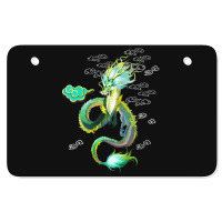 Asian Dragon Oriental Chinese Atv License Plate | Artistshot