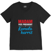 Kamala Madam Vice President Biden Vp 2020 Kamala V-neck Tee | Artistshot