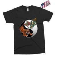 Asian Dragon Tiger Yin Yang Tiger Exclusive T-shirt | Artistshot