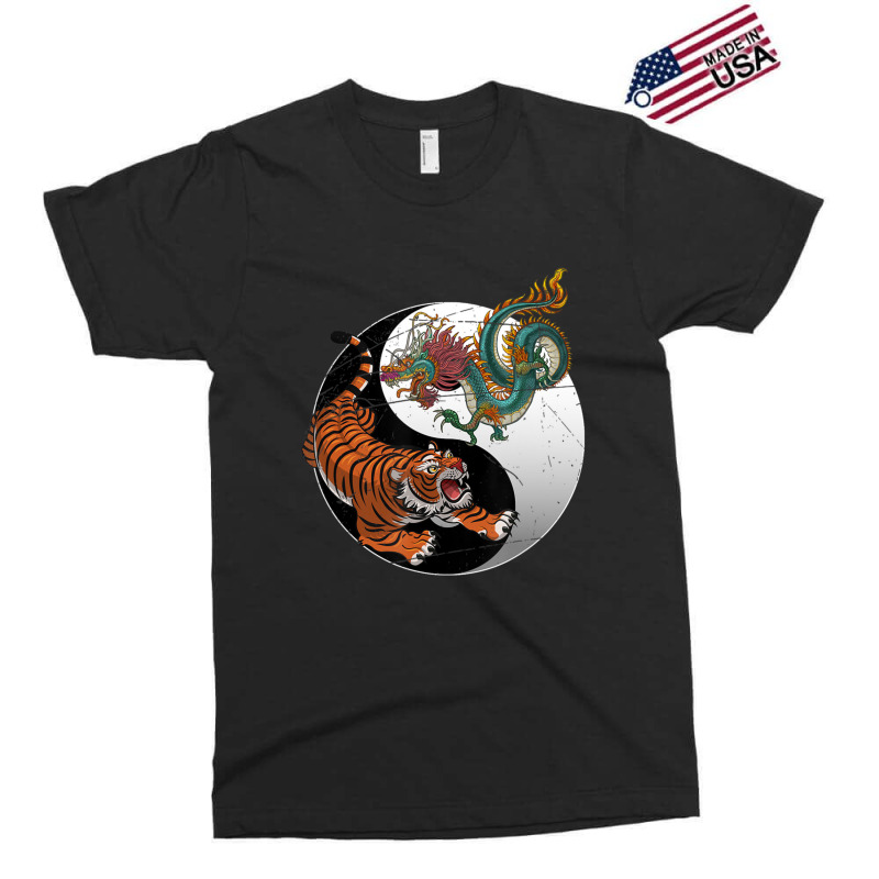 Asian Dragon Tiger Yin Yang Tiger Exclusive T-shirt | Artistshot