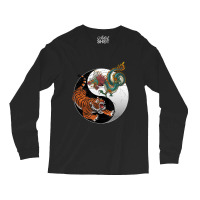 Asian Dragon Tiger Yin Yang Tiger Long Sleeve Shirts | Artistshot