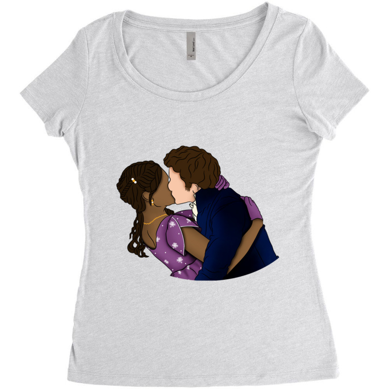 Kanthony  Bridgerton Women's Triblend Scoop T-shirt by HEATHERSTAATS | Artistshot