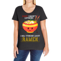 Asian Food Noodles Kawaii Bowl Of Ramen Ladies Curvy T-shirt | Artistshot