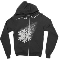 Ballet Dance Snowflake Christmas Zipper Hoodie | Artistshot