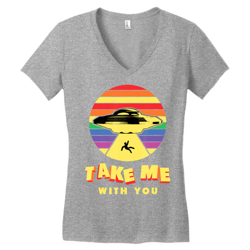 Take Me With You Women's V-Neck T-Shirt by Min01 | Artistshot