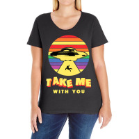 Take Me With You Ladies Curvy T-shirt | Artistshot