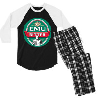 Emu Bitter Beer Local Beer Brewey Men's 3/4 Sleeve Pajama Set | Artistshot