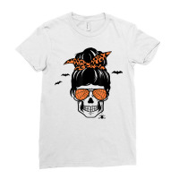 Spooky Halloween Momster Novelty Scary Fall Holiday Item T Shirt Ladies Fitted T-shirt | Artistshot