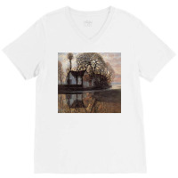 Piet Farm Near Duivendrecht V-neck Tee | Artistshot